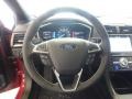 Ebony 2019 Ford Fusion V6 Sport AWD Steering Wheel