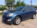 2016 Patriot Blue Metallic Chevrolet Equinox LT AWD  photo #3