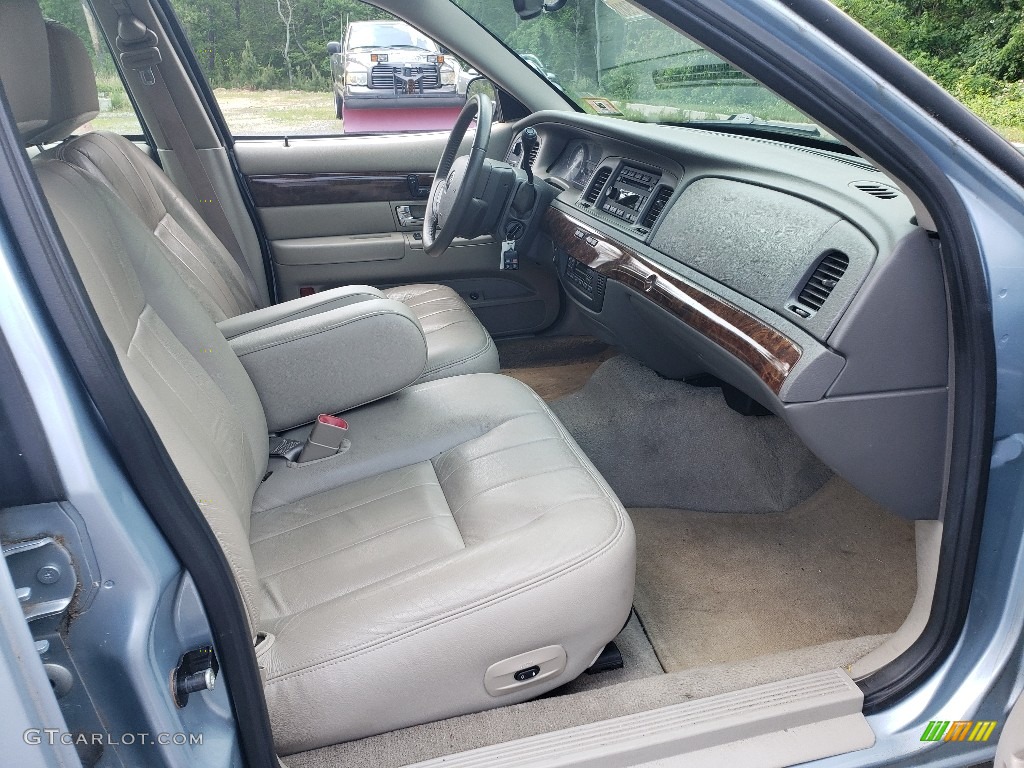 2009 Grand Marquis LS - Light Ice Blue Metallic / Medium Light Stone photo #10