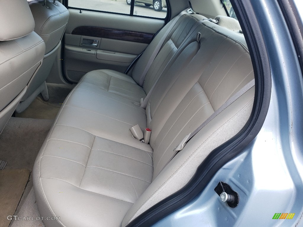2009 Grand Marquis LS - Light Ice Blue Metallic / Medium Light Stone photo #14