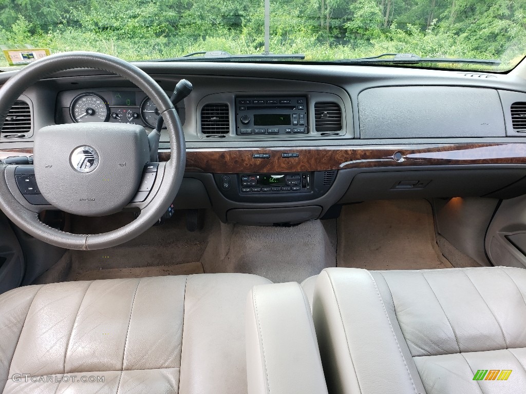 2009 Grand Marquis LS - Light Ice Blue Metallic / Medium Light Stone photo #15