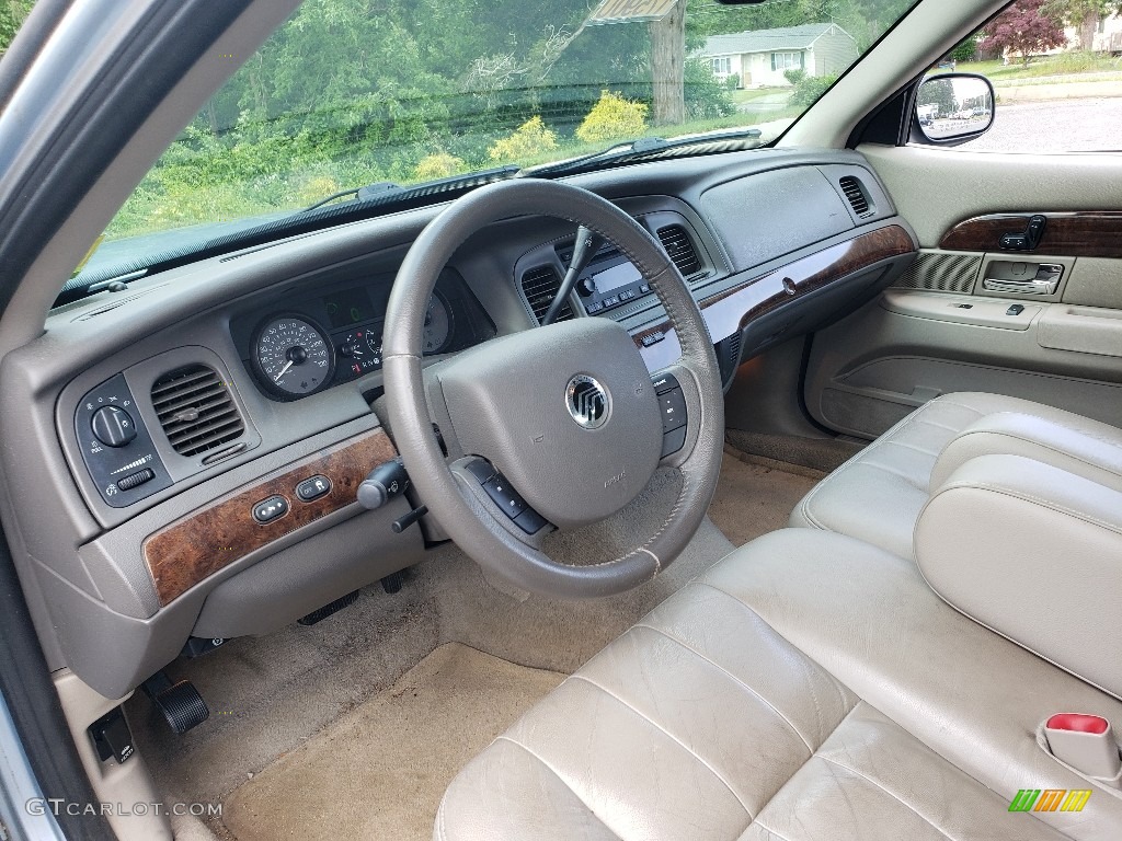 2009 Grand Marquis LS - Light Ice Blue Metallic / Medium Light Stone photo #16