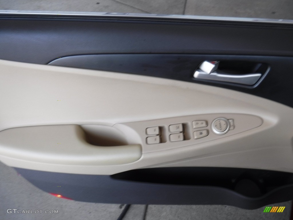 2013 Sonata GLS - Sparkling Ruby / Camel photo #13