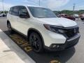 2019 White Diamond Pearl Honda Passport Sport AWD  photo #4