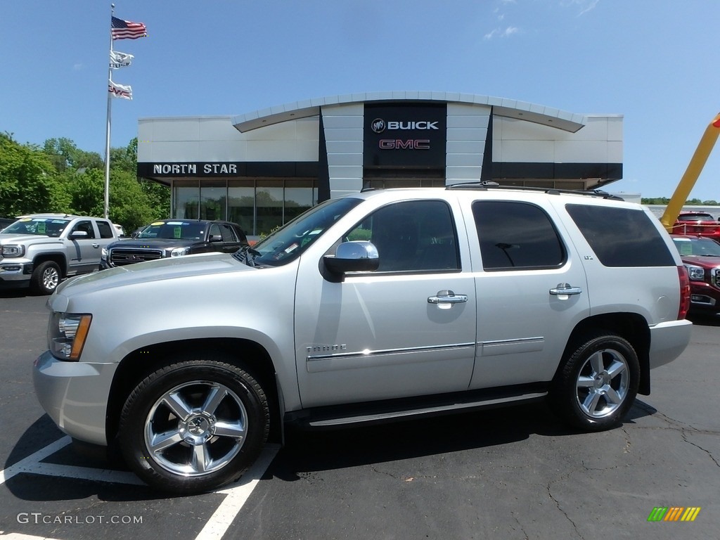 2011 Tahoe LTZ 4x4 - Sheer Silver Metallic / Ebony photo #1