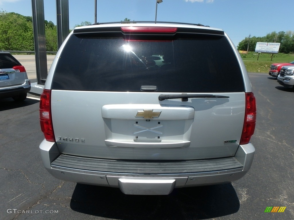 2011 Tahoe LTZ 4x4 - Sheer Silver Metallic / Ebony photo #10