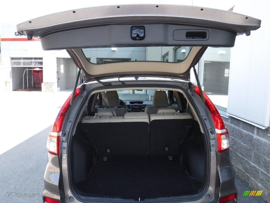 2016 CR-V EX AWD - Urban Titanium Metallic / Beige photo #22