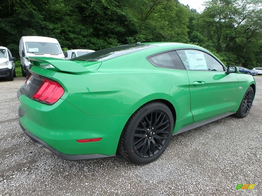 2019 Mustang GT Fastback - Need For Green / Ebony photo #2