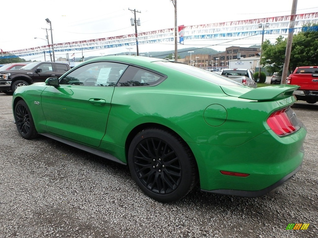 2019 Mustang GT Fastback - Need For Green / Ebony photo #4