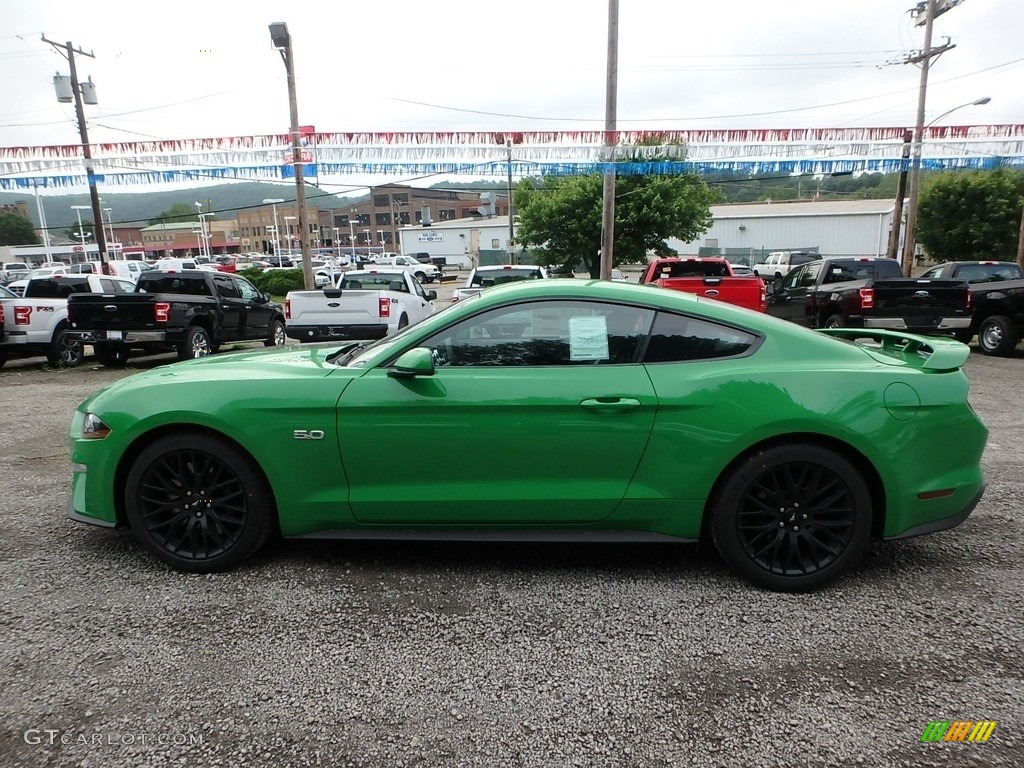 Need For Green 2019 Ford Mustang GT Fastback Exterior Photo #133635493