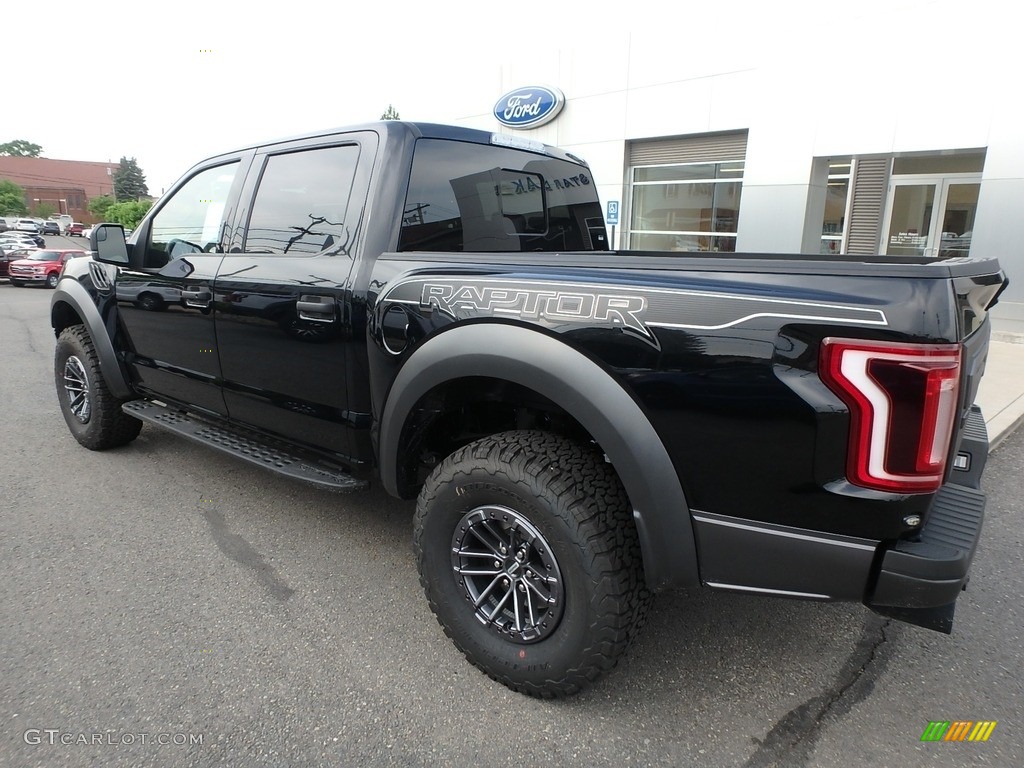 2019 F150 SVT Raptor SuperCrew 4x4 - Agate Black / Raptor Black photo #7