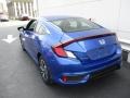 Aegean Blue Metallic - Civic LX Coupe Photo No. 3