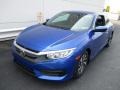 2016 Aegean Blue Metallic Honda Civic LX Coupe  photo #9