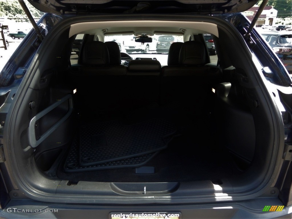 2014 Cherokee Trailhawk 4x4 - True Blue Pearl / Morocco - Black photo #5