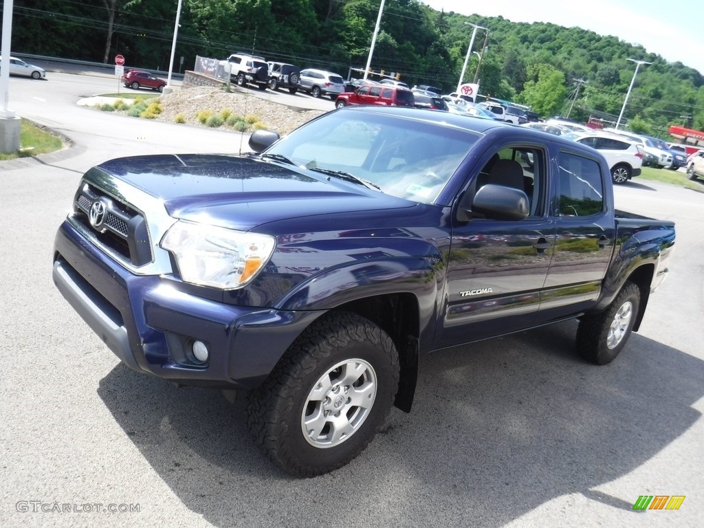 2013 Tacoma V6 SR5 Double Cab 4x4 - Nautical Blue Metallic / Graphite photo #5