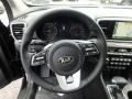 Black 2020 Kia Sportage EX AWD Steering Wheel