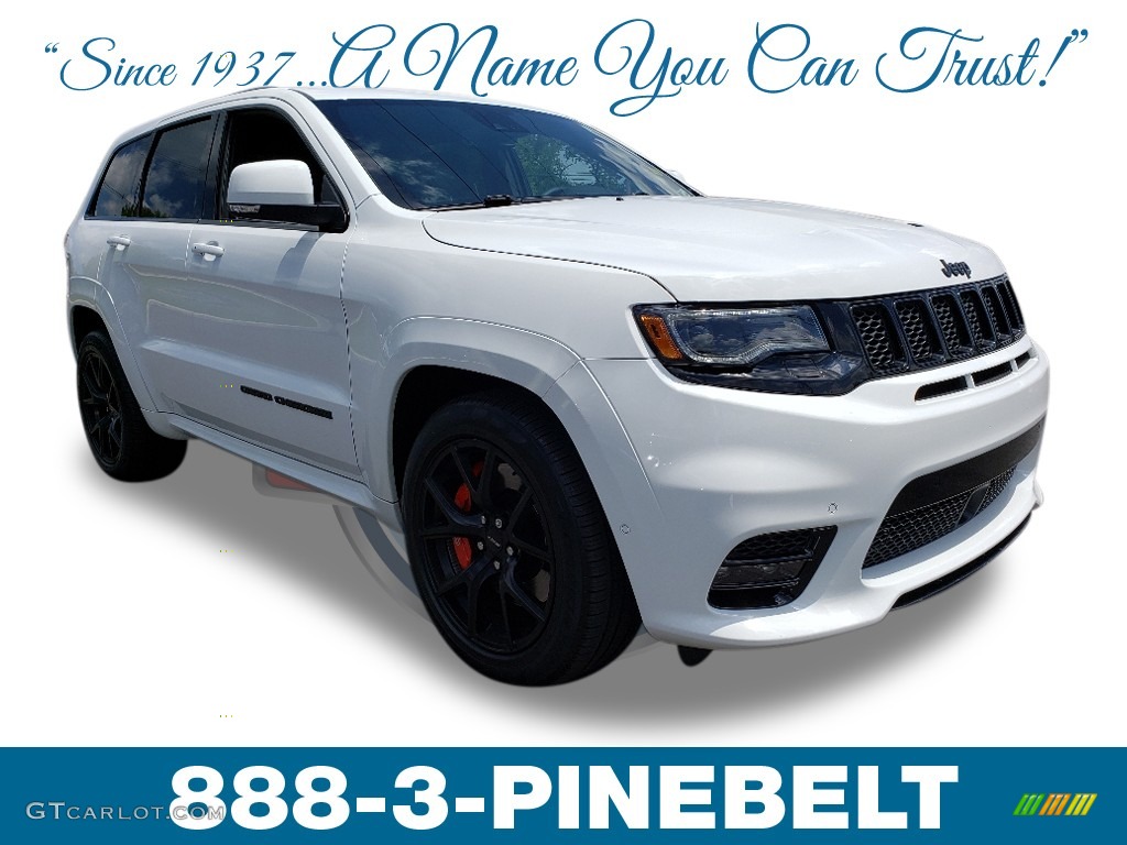 2018 Grand Cherokee SRT 4x4 - Bright White / Black photo #1