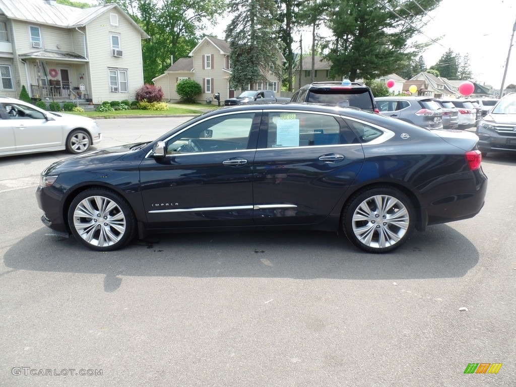 2014 Impala LTZ - Blue Ray Metallic / Jet Black/Mojave photo #8