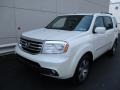 White Diamond Pearl - Pilot Touring 4WD Photo No. 8
