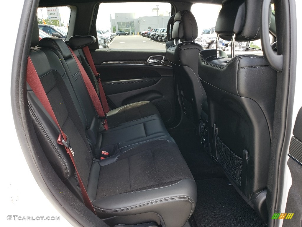 2018 Jeep Grand Cherokee SRT 4x4 Rear Seat Photo #133638802