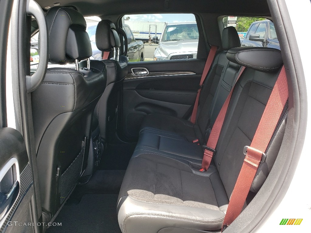 2018 Jeep Grand Cherokee SRT 4x4 Rear Seat Photos