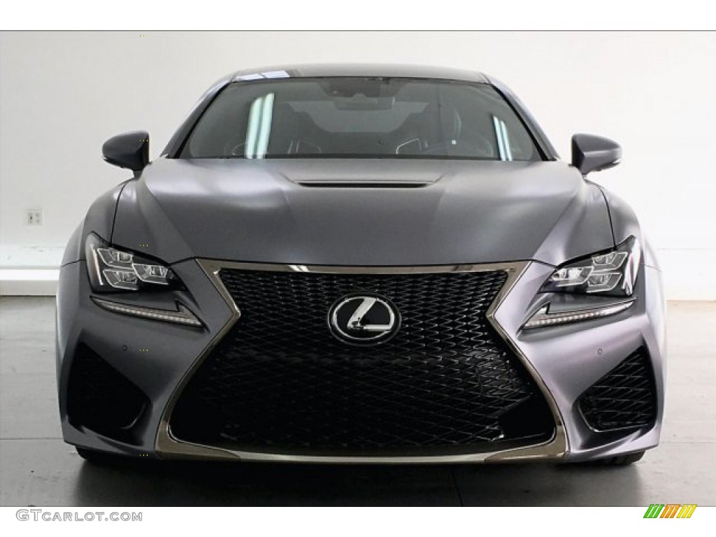 Matte Nebula Gray Pearl 2019 Lexus RC F 10th Anniversary Special Edition Exterior Photo #133639663