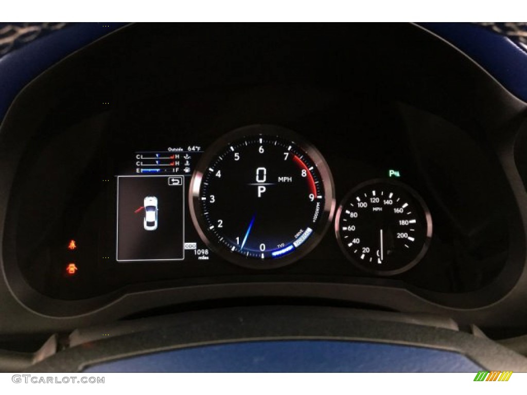 2019 Lexus RC F 10th Anniversary Special Edition Gauges Photo #133639930