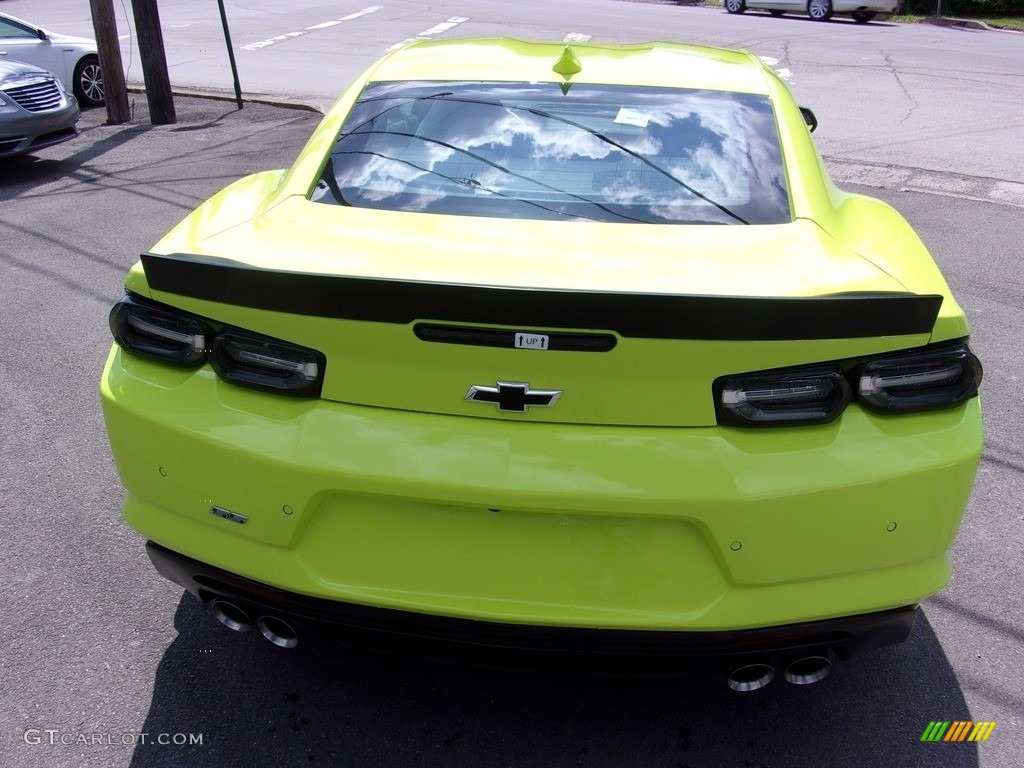 2019 Camaro SS Coupe - Shock (Light Green) / Jet Black photo #7