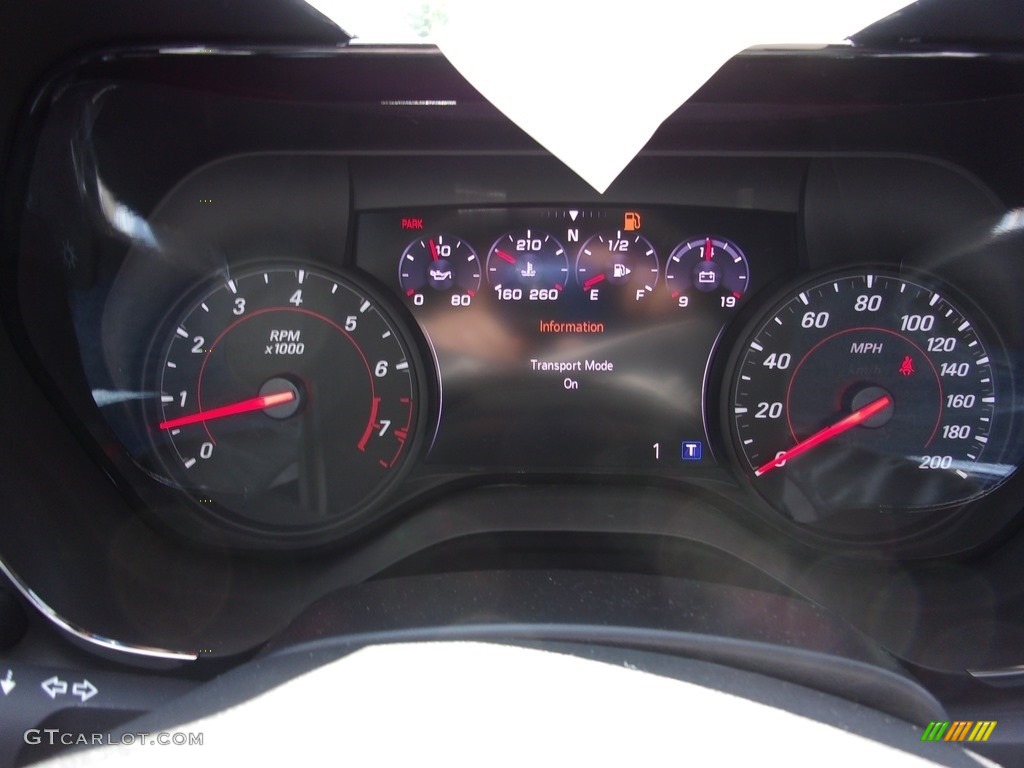 2019 Camaro SS Coupe - Shock (Light Green) / Jet Black photo #19