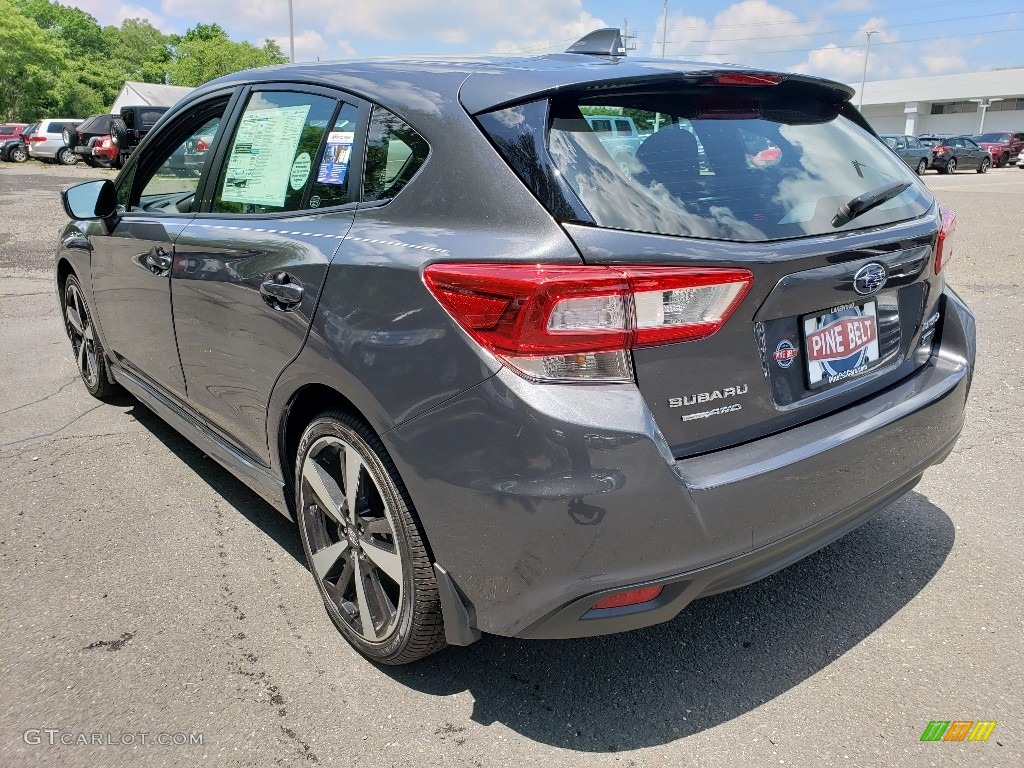 2019 Impreza 2.0i Sport 5-Door - Magnetite Gray Metallic / Black photo #4