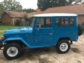 Blue 1975 Toyota Land Cruiser FJ40