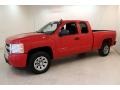 2011 Victory Red Chevrolet Silverado 1500 LS Extended Cab  photo #3