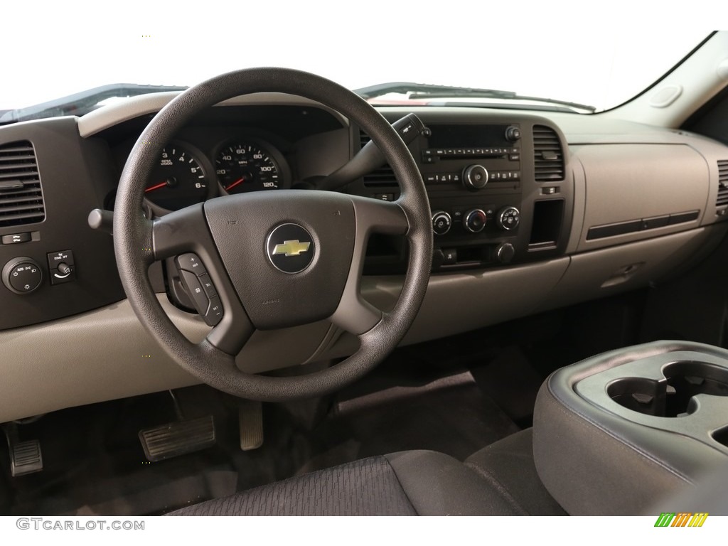 2011 Silverado 1500 LS Extended Cab - Victory Red / Dark Titanium photo #6