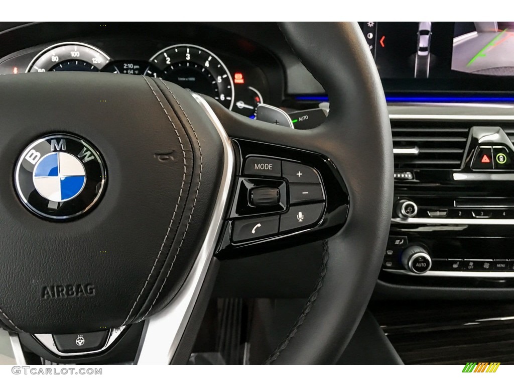 2019 5 Series 530i xDrive Sedan - Black Sapphire Metallic / Black photo #16