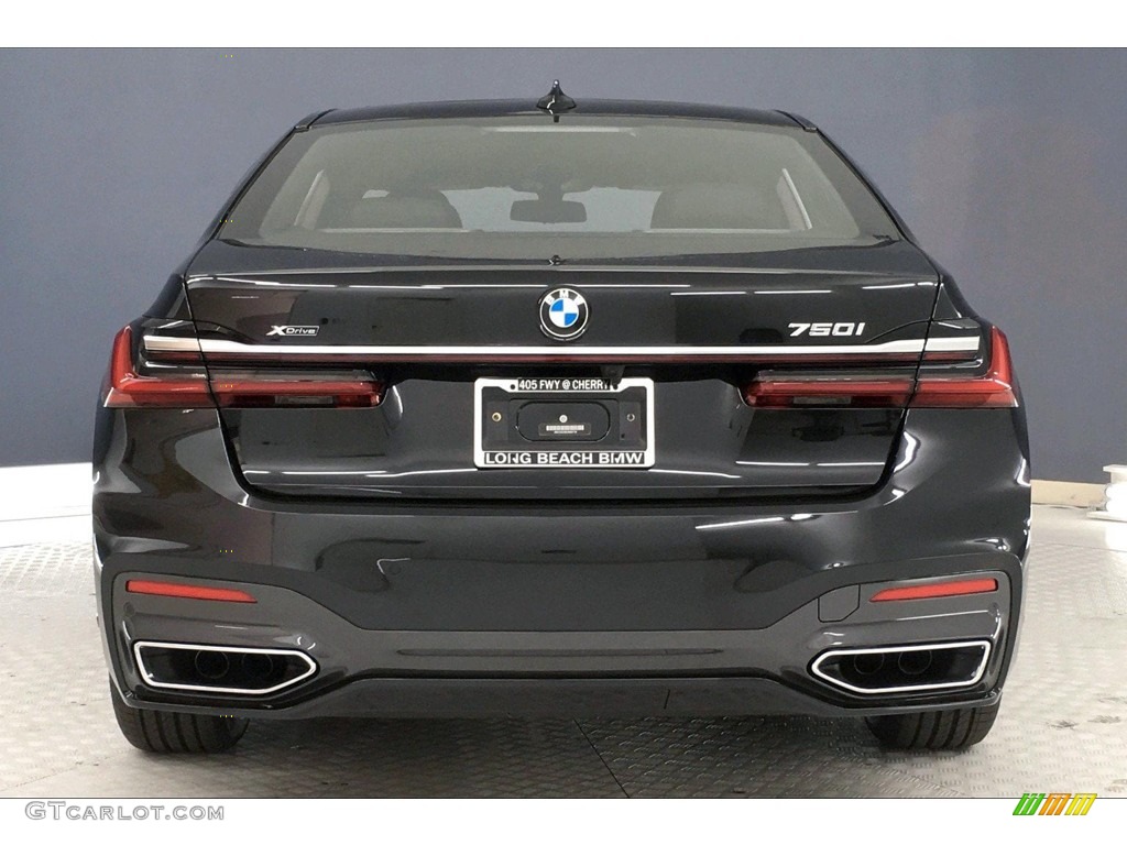 2020 7 Series 750i xDrive Sedan - Black Sapphire Metallic / Black photo #4