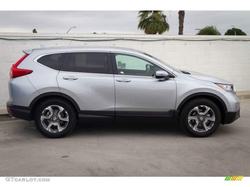 2019 CR-V EX - Lunar Silver Metallic / Gray photo #5