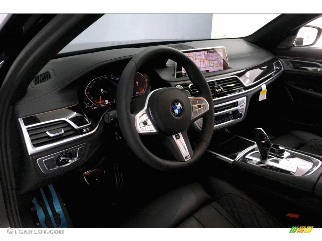 2020 7 Series 750i xDrive Sedan - Black Sapphire Metallic / Black photo #6