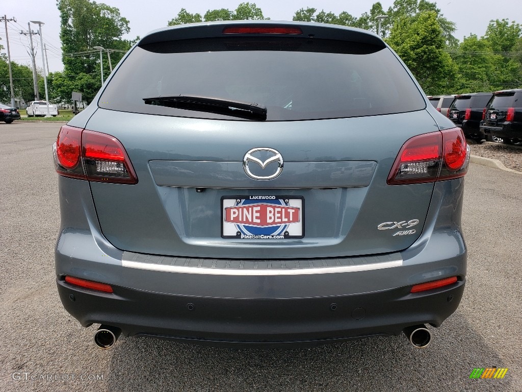 2013 CX-9 Touring AWD - Dolphin Gray Mica / Black photo #6
