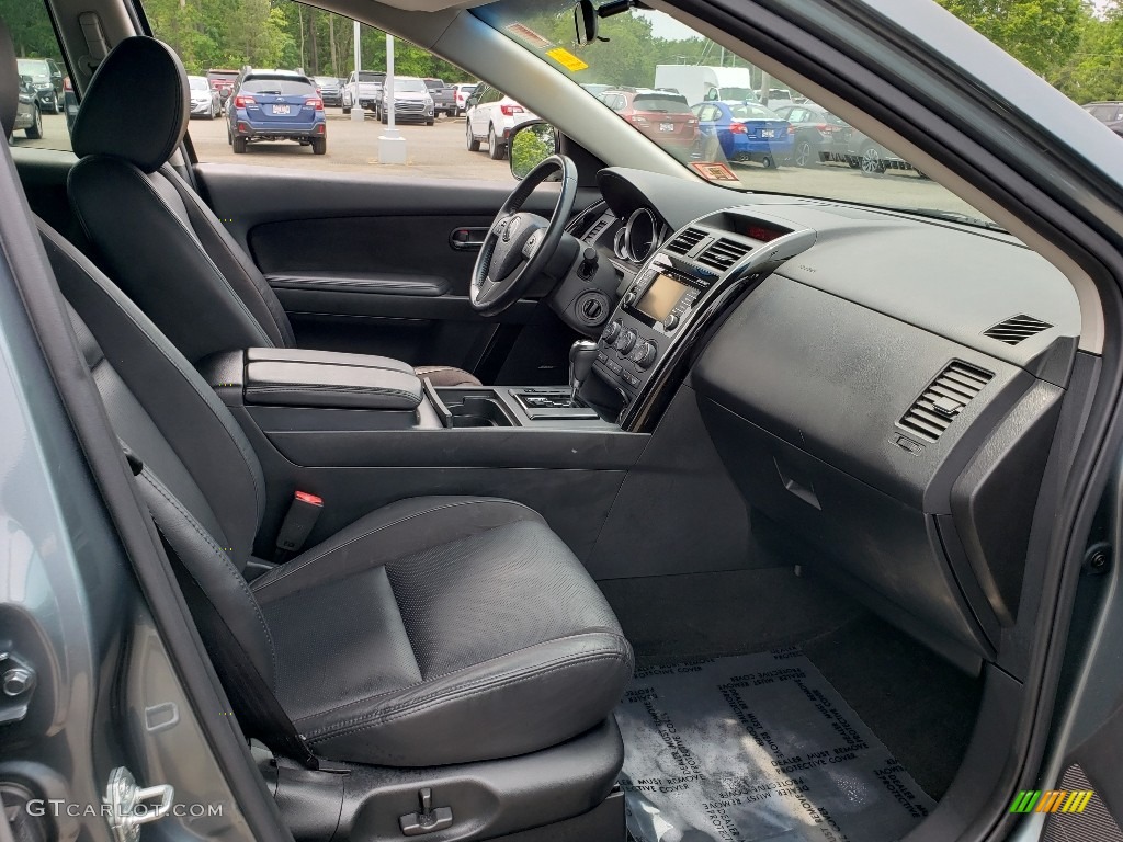 2013 CX-9 Touring AWD - Dolphin Gray Mica / Black photo #11
