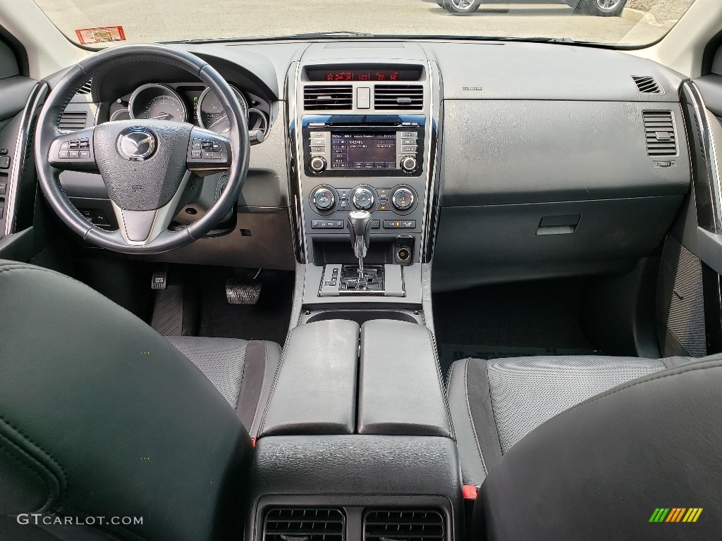 2013 CX-9 Touring AWD - Dolphin Gray Mica / Black photo #23