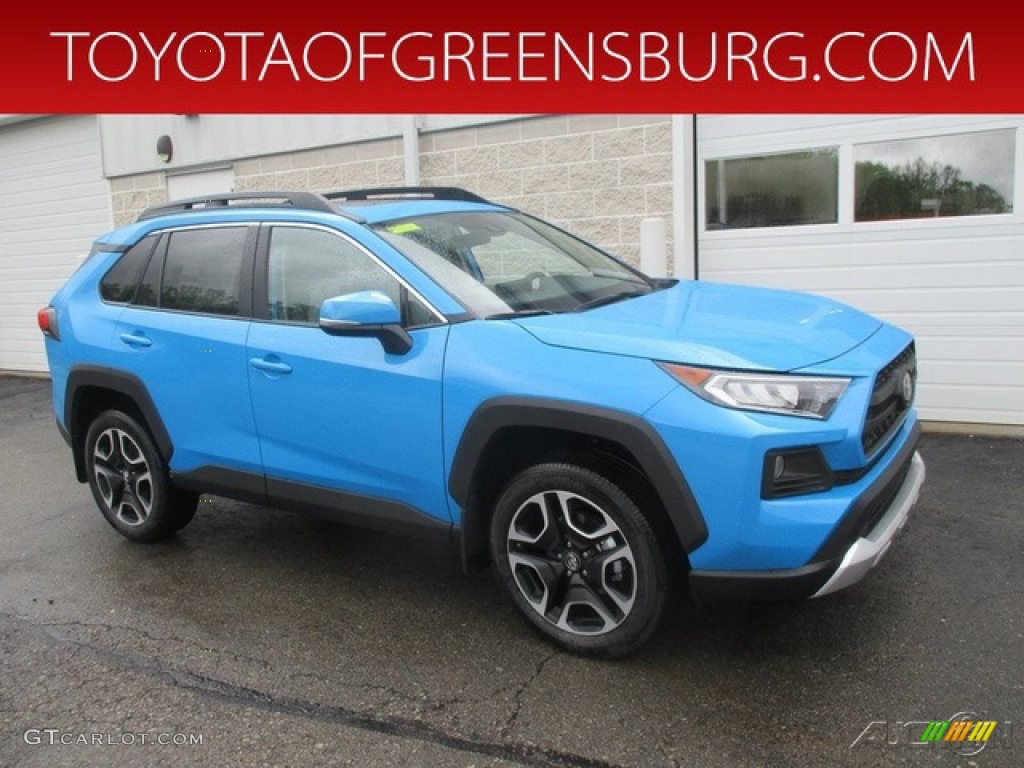 2019 RAV4 Adventure AWD - Blue Flame / Black photo #1