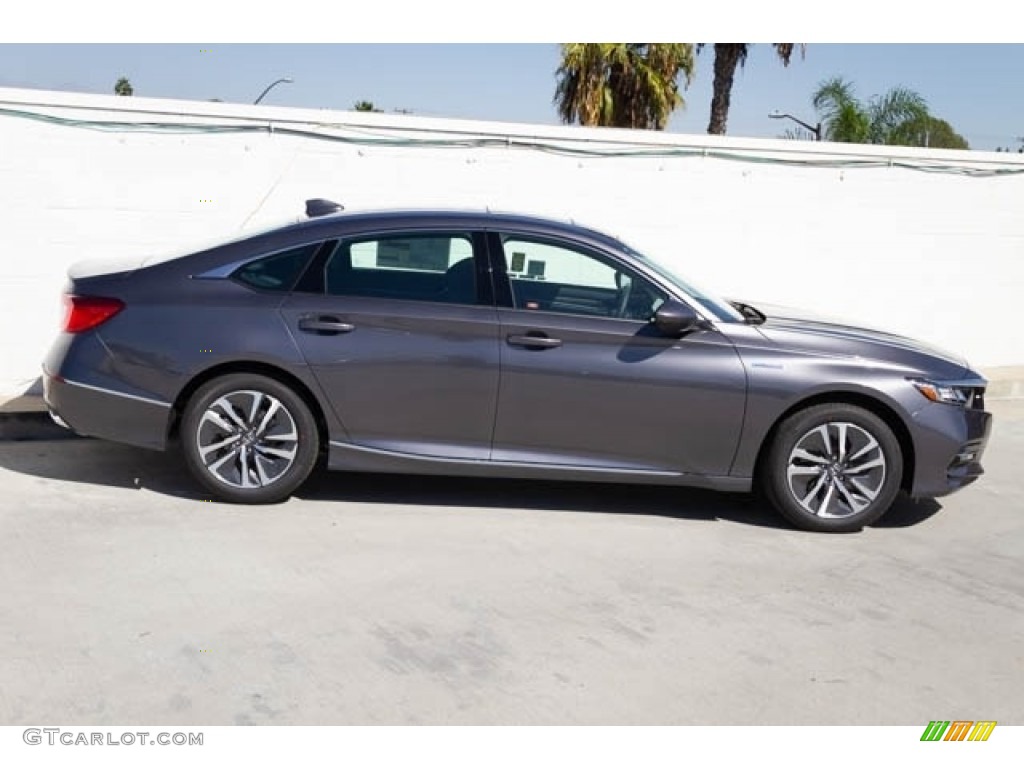 Modern Steel Metallic 2019 Honda Accord EX Hybrid Sedan Exterior Photo #133648167