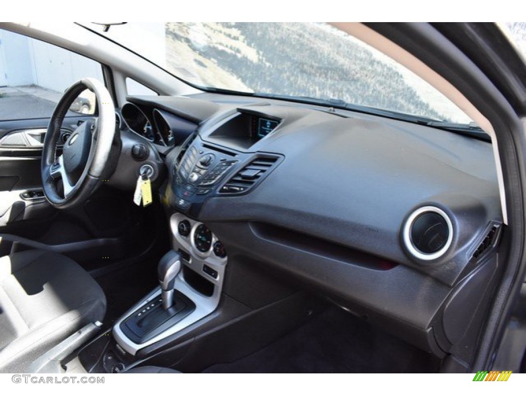2015 Fiesta SE Hatchback - Magnetic Metallic / Medium Light Stone photo #16
