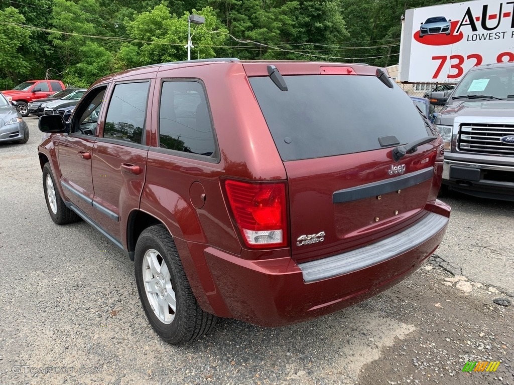 2007 Grand Cherokee Laredo 4x4 - Red Rock Crystal Pearl / Medium Slate Gray photo #7