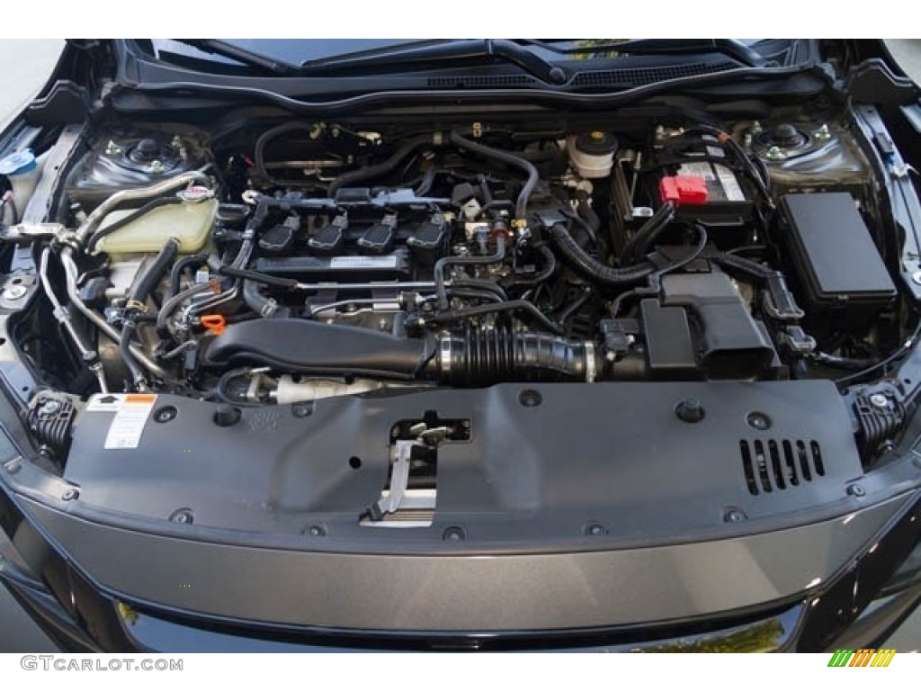 2019 Civic Sport Hatchback - Polished Metal Metallic / Black photo #11