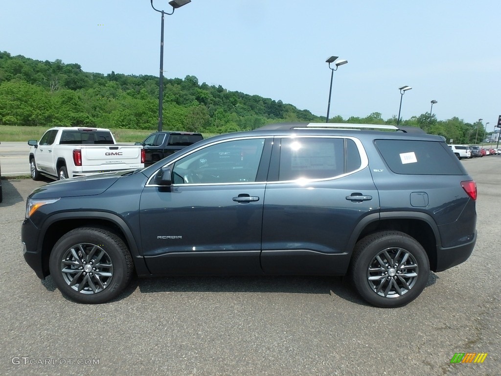 Dark Sky Metallic 2019 GMC Acadia SLT AWD Exterior Photo #133651134