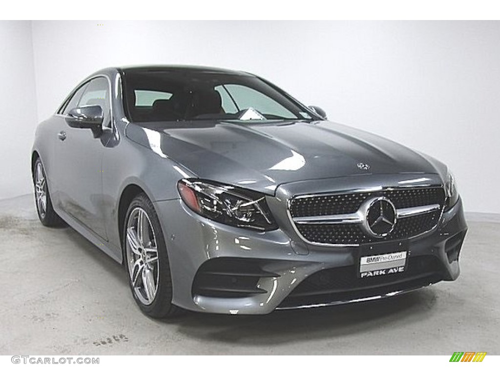 2019 E 450 4Matic Coupe - Selenite Grey Metallic / Nut Brown/Black photo #5