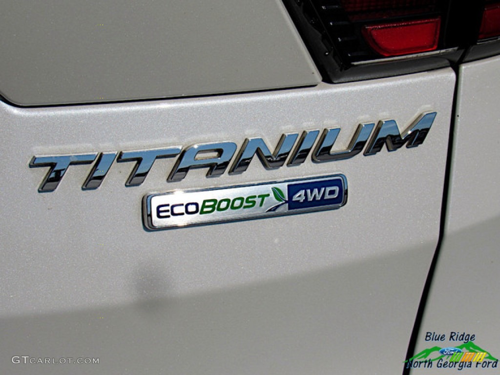 2017 Escape Titanium 4WD - White Platinum / Charcoal Black photo #37