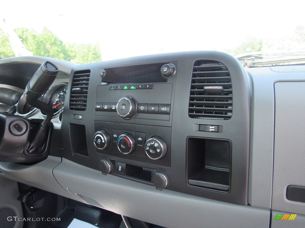 2012 Silverado 2500HD Work Truck Regular Cab 4x4 Plow Truck - Summit White / Dark Titanium photo #13