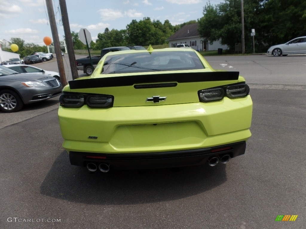 2019 Camaro SS Coupe - Shock (Light Green) / Jet Black photo #8